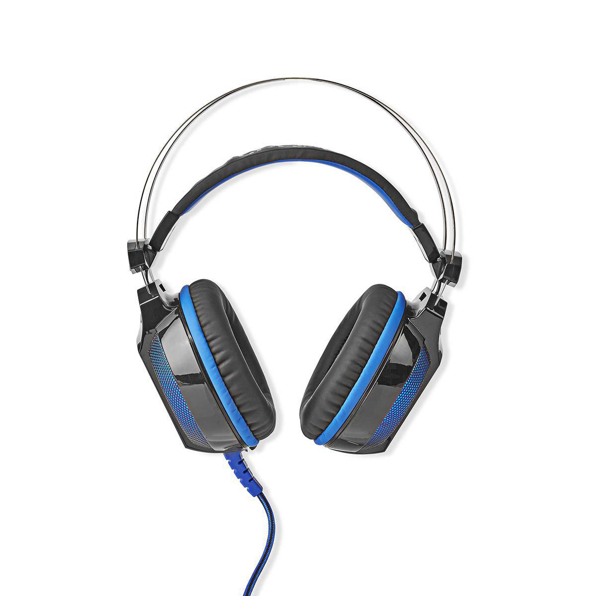 schwarz / 500BK, Gaming-Headset blau On-ear NEDIS