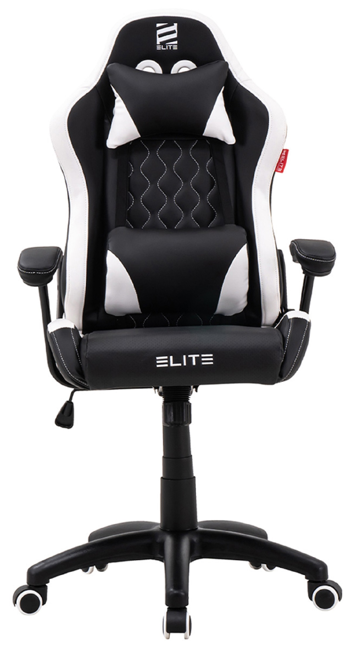 ELITE PULSE Gaming Stuhl, Schwarz/Weiß