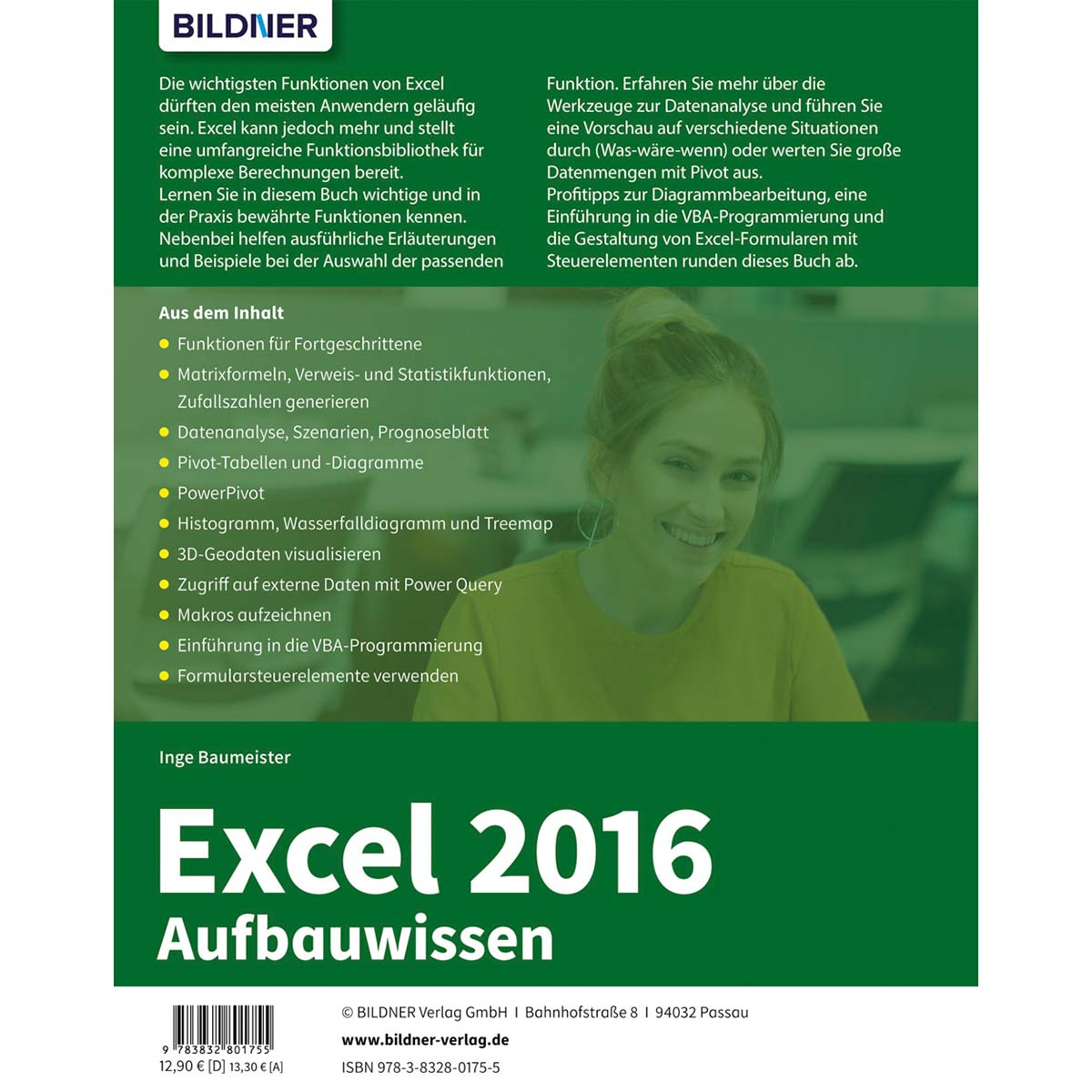 Excel 2016 Aufbauwissen - Excel-Anwender Profiwissen für