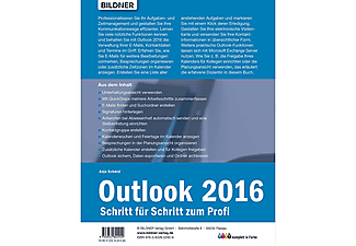 Outlook 2016 Schritt für Schritt zum Profi