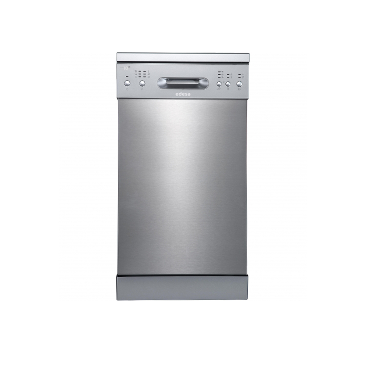 Lavavajillas Libre instalacion - Lavavajillas 45 cm Edesa EDW4610X, Inox, 10 cubiertos, E EDESA