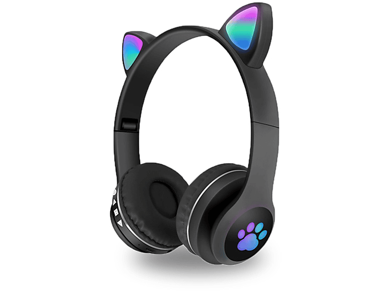 Auriculares infantiles Smartek TWS-CAT con orejas de luz LED Verde -  Auriculares por infrarrojos - Los mejores precios