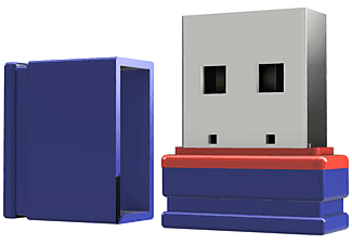 USB GERMANY ®ULTRA Mini P1 USB-Stick (Blau/Rot, 16 GB)