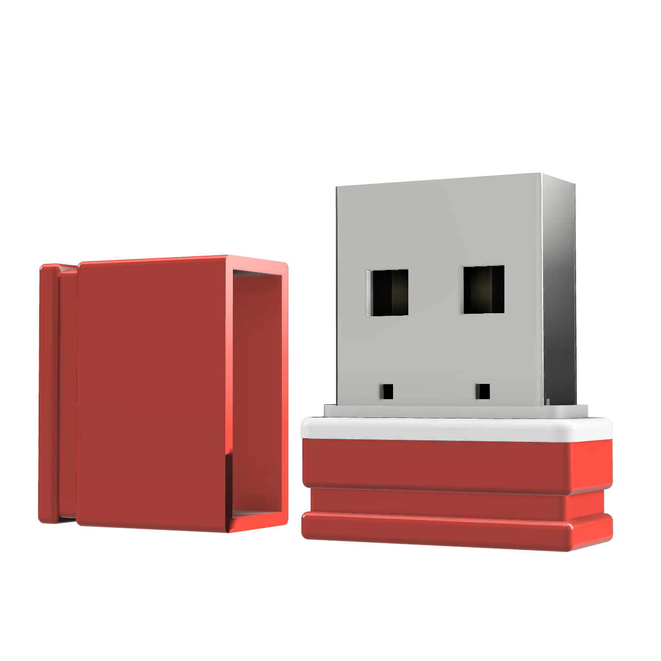Mini P1 USB (Rot/Weiss, ®ULTRA USB-Stick 2 GB) GERMANY