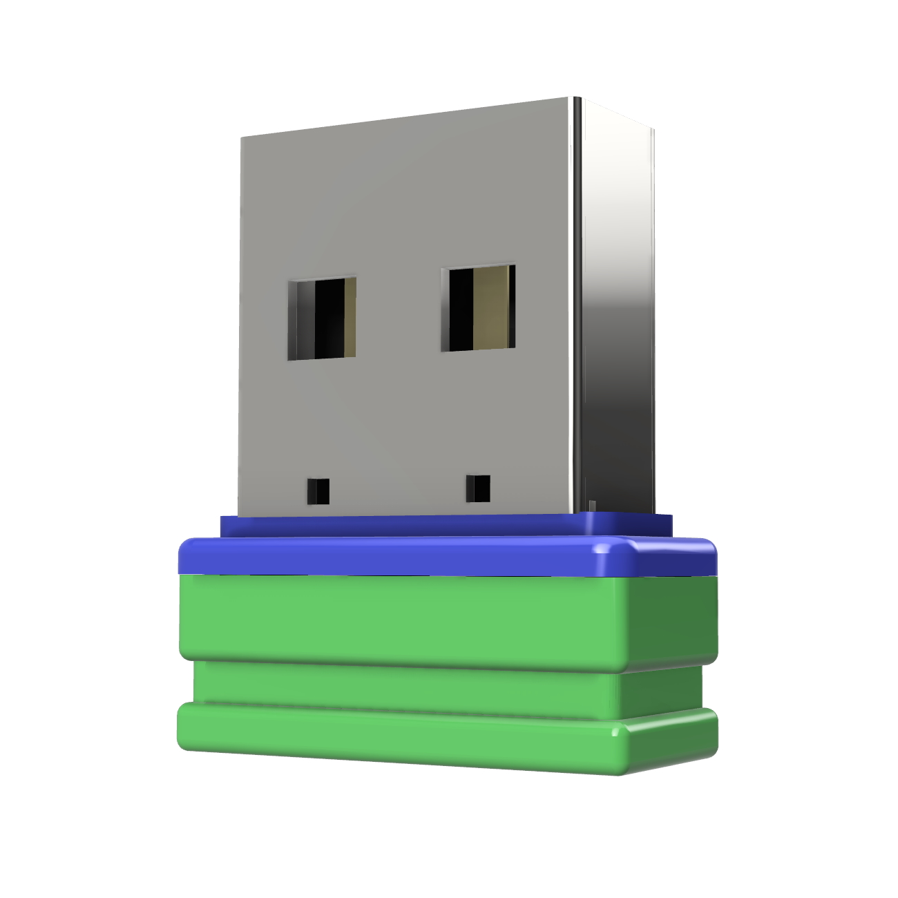 USB GERMANY ®ULTRA Mini (Grün/Blau, P1 1 USB-Stick GB)