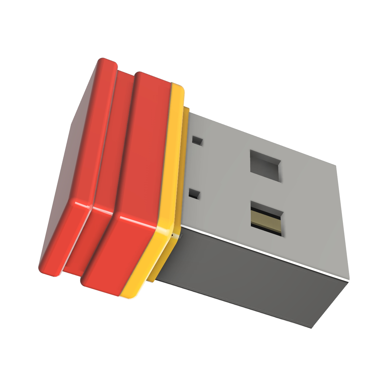 Mini GB) USB-Stick P1 USB GERMANY (Rot/Gelb, ®ULTRA 32