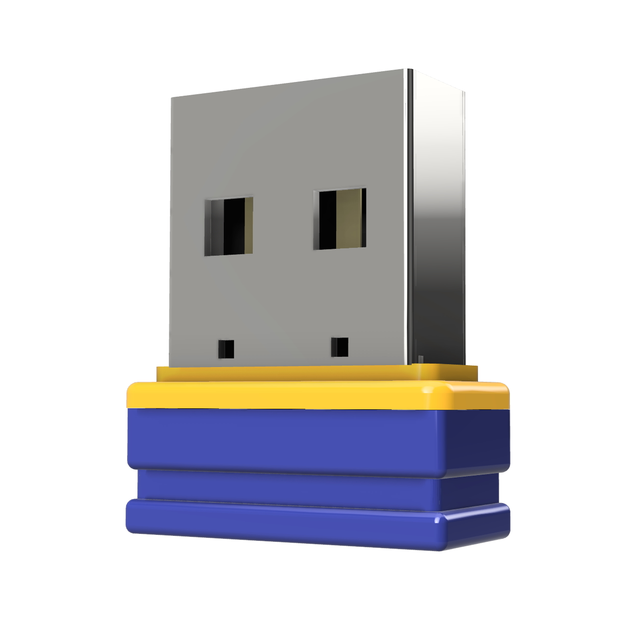 P1 USB GERMANY (Blau/Gelb, 2 Mini GB) ®ULTRA USB-Stick