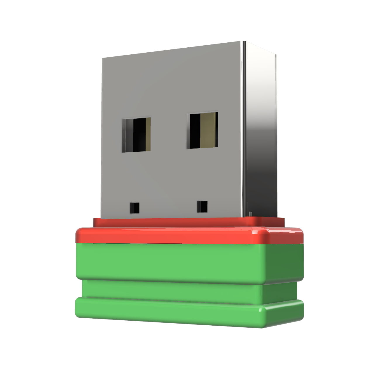 USB GERMANY ®ULTRA USB-Stick (Grün/Rot, Mini 16 P1 GB)