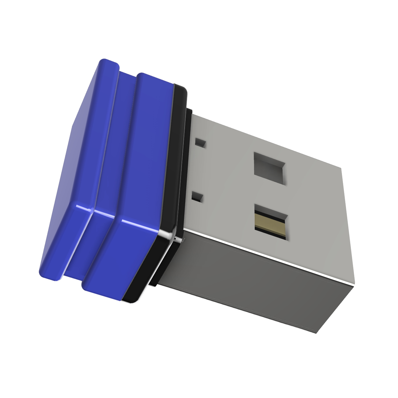 USB GERMANY ®ULTRA Mini P1 (Blau/Schwarz, 16 GB) USB-Stick