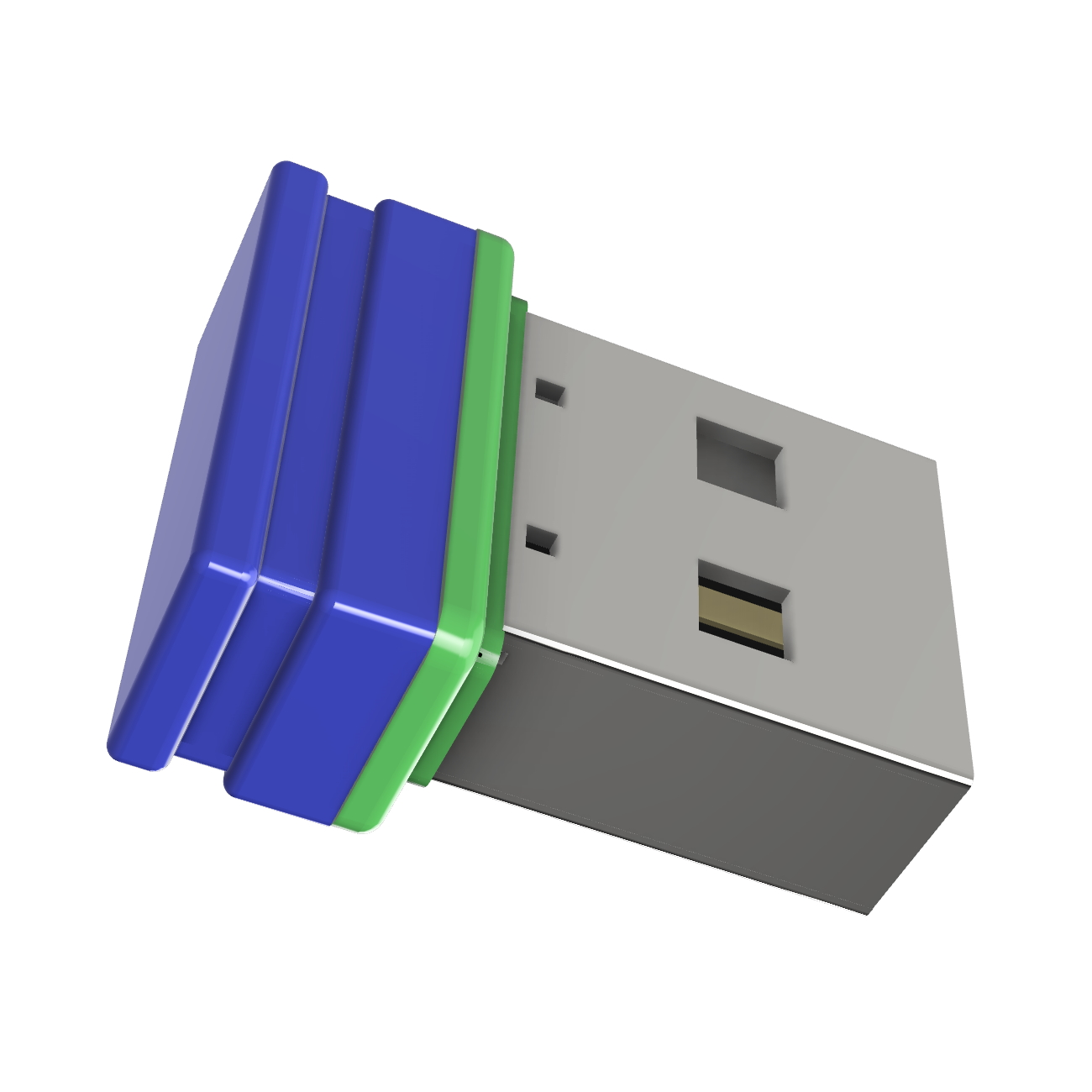(Blau/Grün, P1 GERMANY USB USB-Stick ®ULTRA 8 Mini GB)