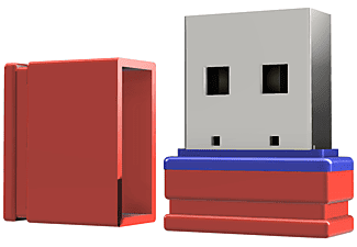 USB GERMANY ®ULTRA Mini P1 USB-Stick (Rot/Blau, 4 GB)