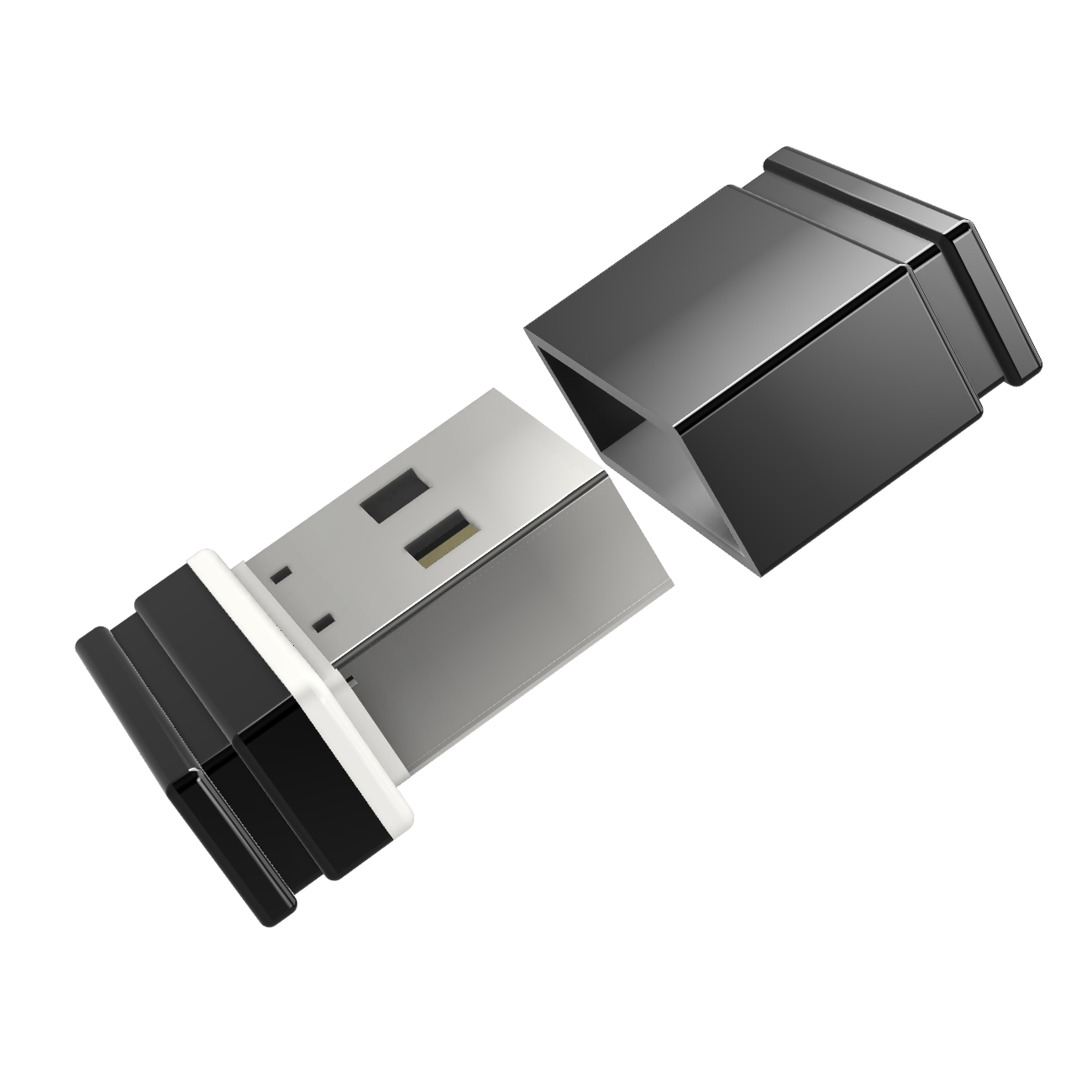 USB-Stick 32 (Schwarz/Weiss, Mini ®ULTRA USB GB) GERMANY P1