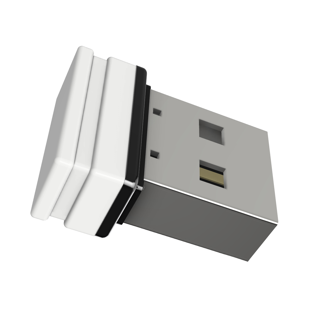 Mini USB ®ULTRA GERMANY (Weiss/Schwarz, P1 4 GB) USB-Stick