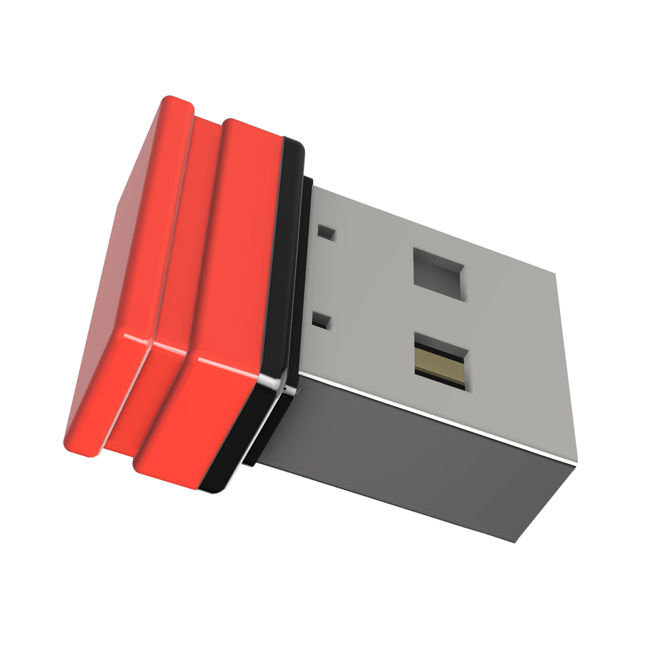 USB 64 P1 USB-Stick (Rot/Schwarz, ®ULTRA Mini GERMANY GB)