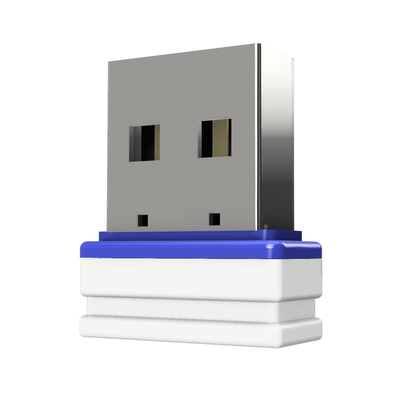 USB GERMANY ®ULTRA Mini (Weiss/Blau, USB-Stick GB) P1 1