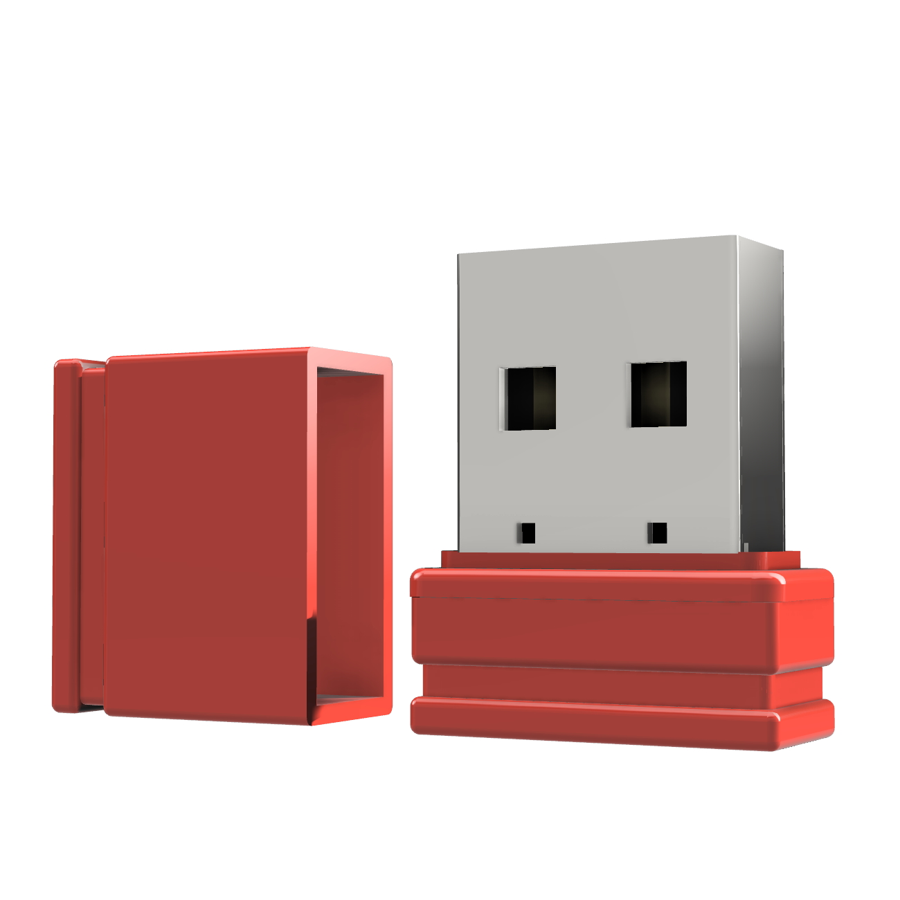 ®ULTRA 64 GB) GERMANY (Rot, Mini USB P1 USB-Stick