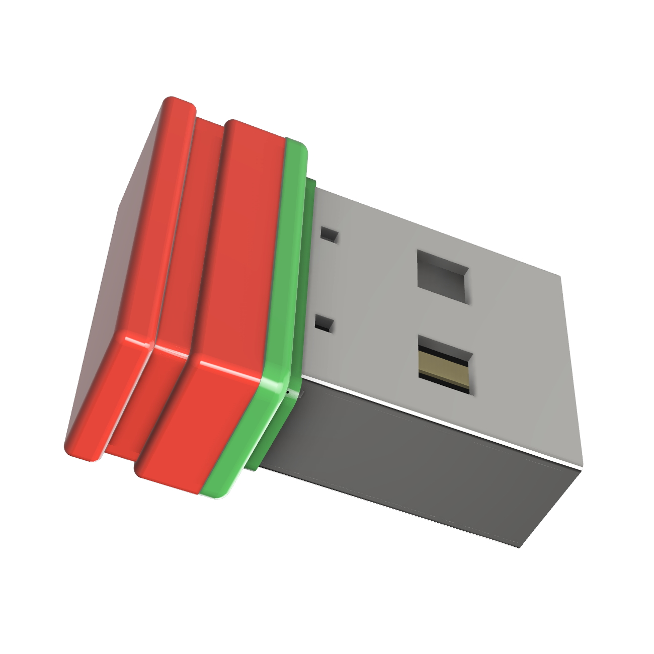 USB GERMANY ®ULTRA 16 (Rot/Grün, USB-Stick P1 Mini GB)