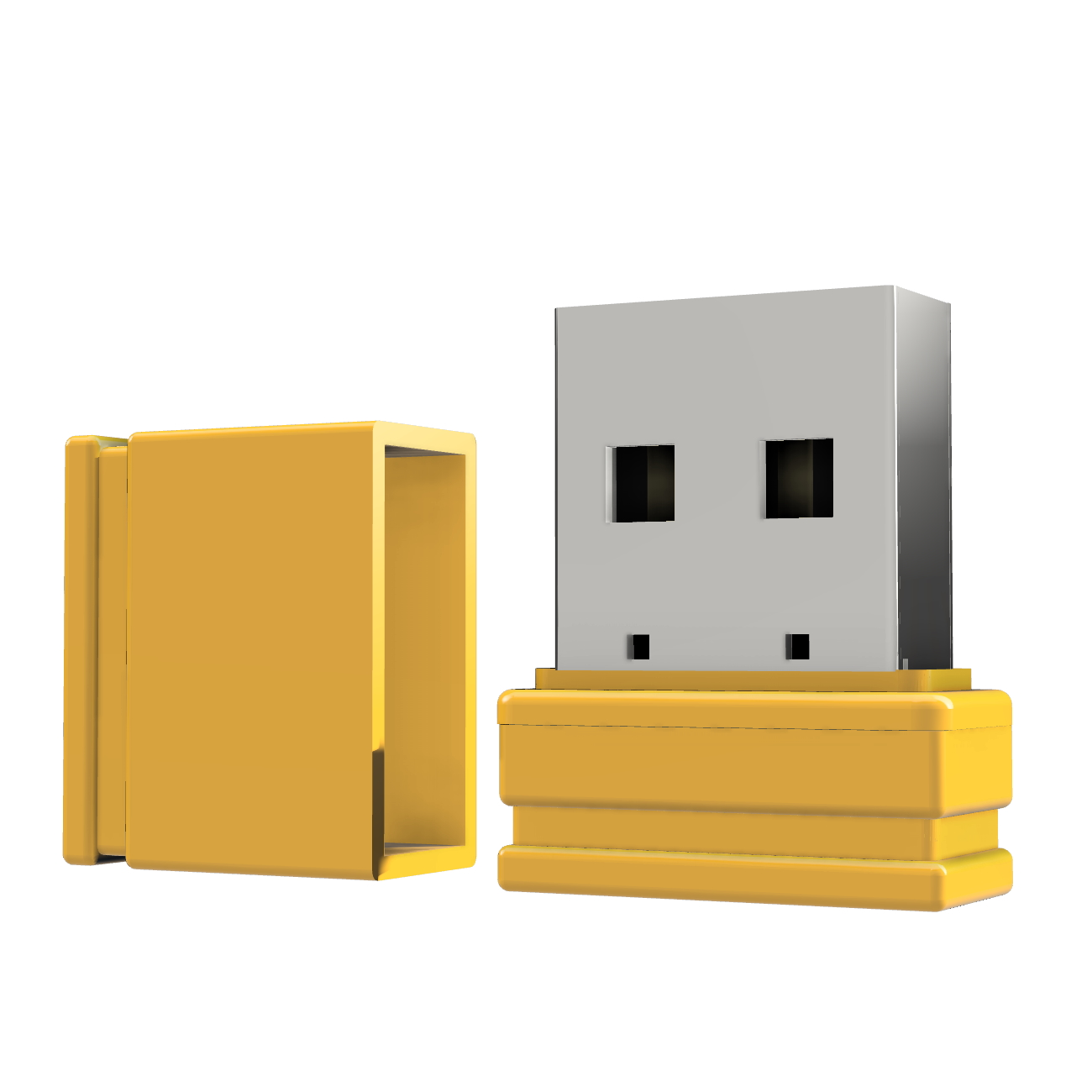 USB GERMANY ®ULTRA GB) Mini P1 (Gelb, USB-Stick 1