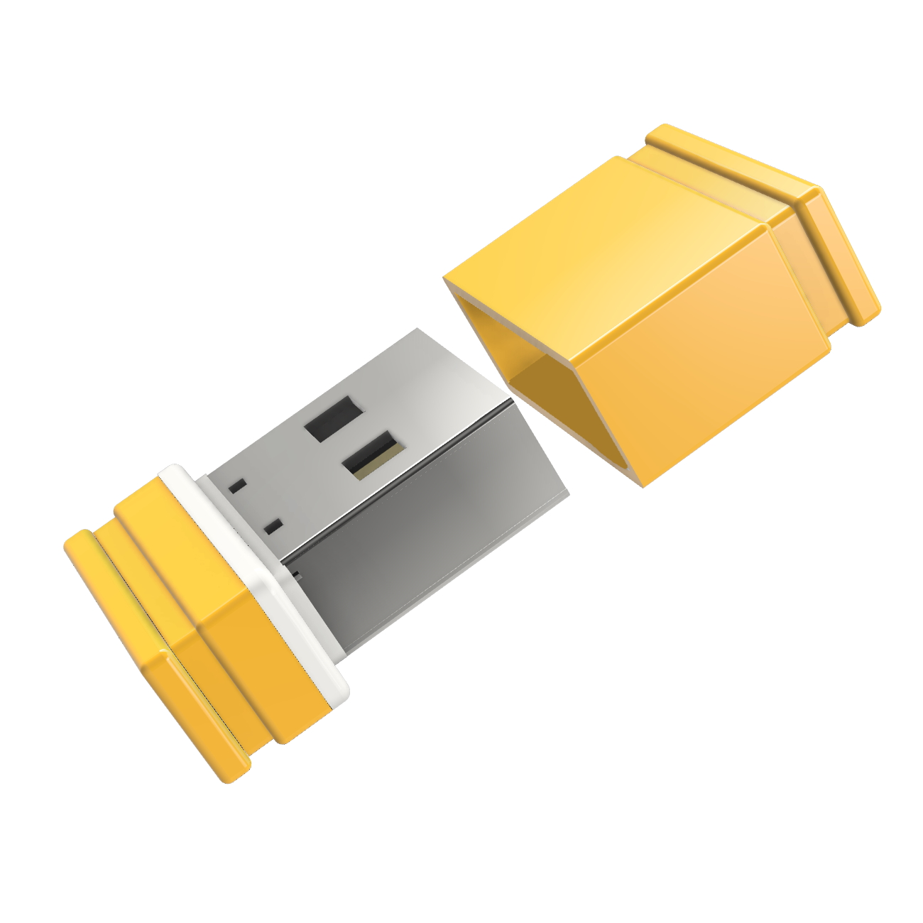 ®ULTRA USB-Stick Mini (Gelb/Weiss, 32 GB) USB P1 GERMANY