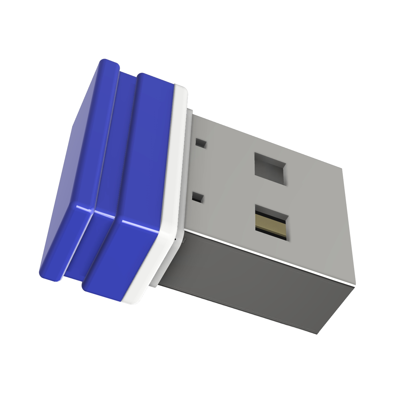 USB 4 GB) P1 ®ULTRA Mini GERMANY USB-Stick (Blau/Weiss,