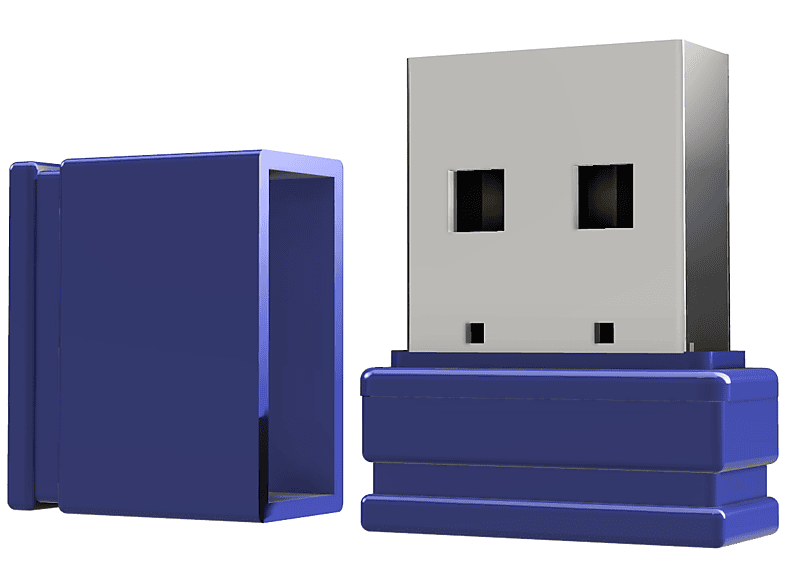 USB GERMANY ®ULTRA Mini P1 USB-Stick (Blau, 4 GB)