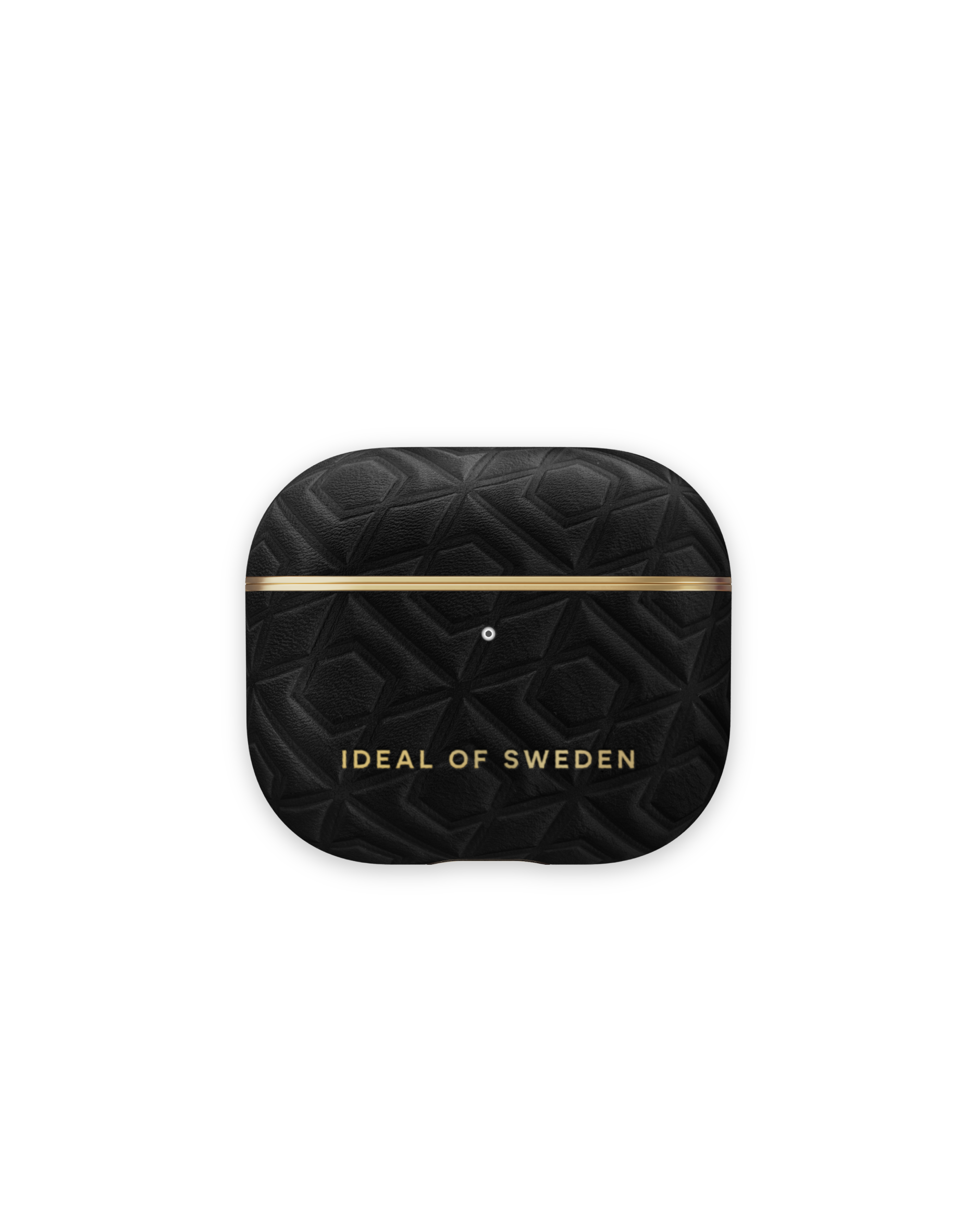 IDEAL OF SWEDEN Apple CaseKopfhörer-Schutzhülle passend Black Embossed AirPod für: IDAPCAW21-G4-328