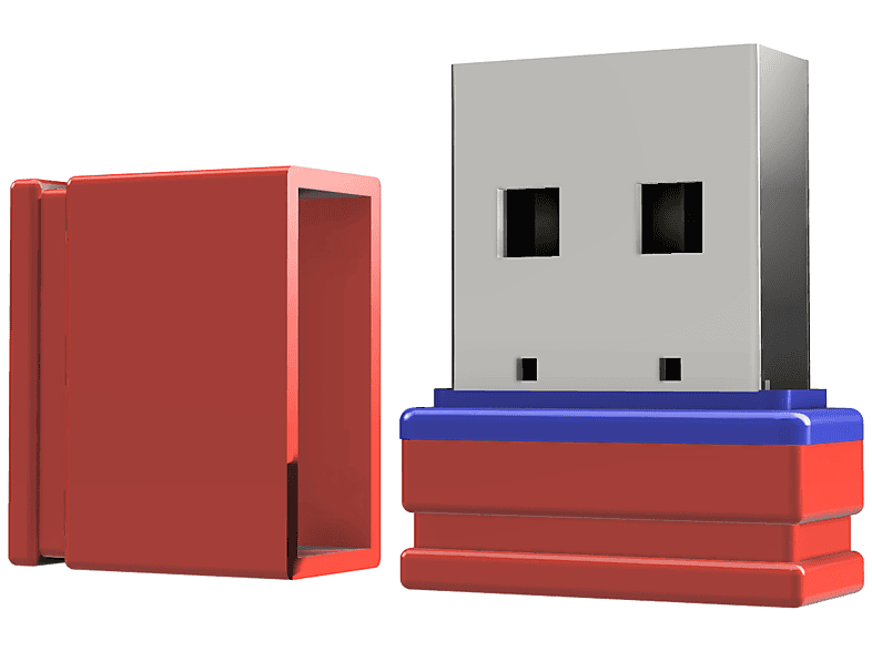 GB) 1 (Rot/Blau, ®ULTRA Mini P1 USB GERMANY USB-Stick