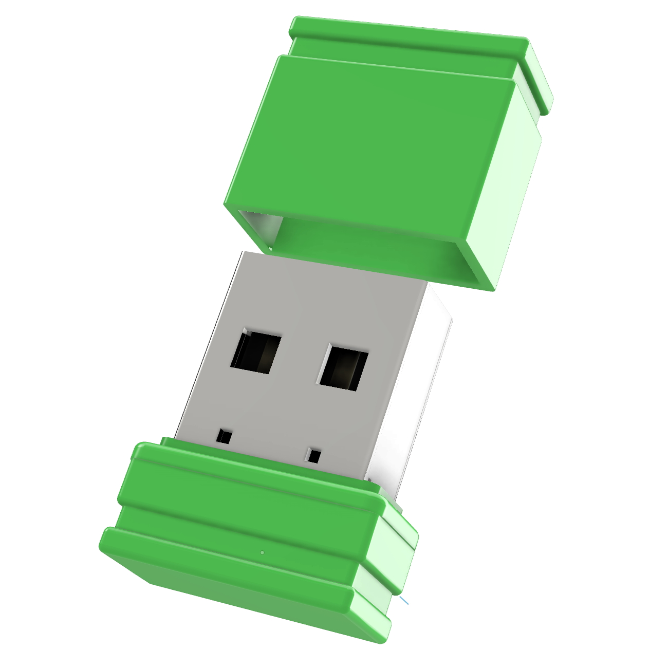 USB GERMANY ®ULTRA Mini P1 USB-Stick 4 (Grün, GB)