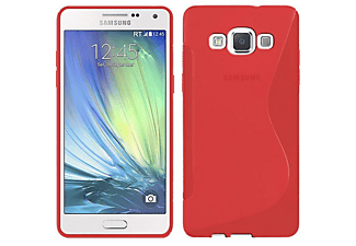 CASEONLINE S-Line - Rot, Backcover, Samsung, Galaxy A3, Multicolor