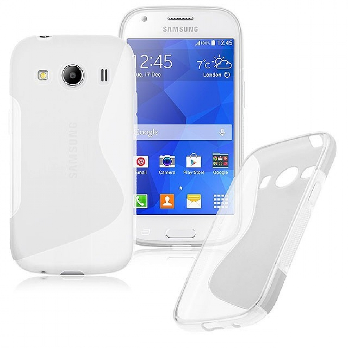 Transparent, 4, Ace Backcover, Samsung, CASEONLINE Multicolor - Galaxy S-Line