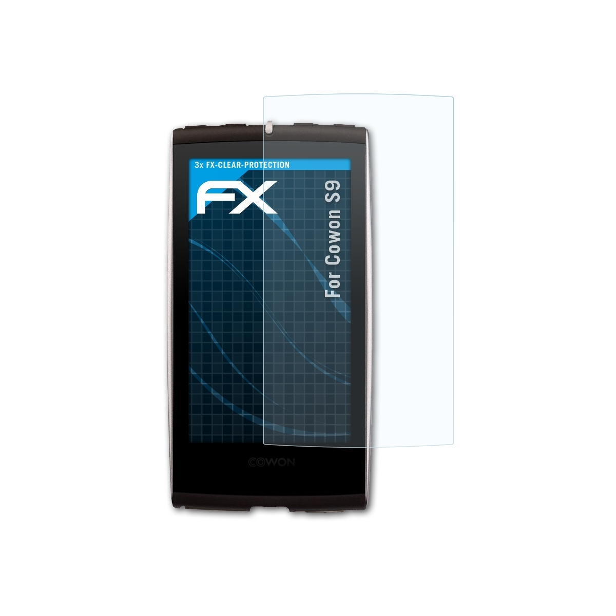 ATFOLIX 3x Cowon S9) Displayschutz(für FX-Clear