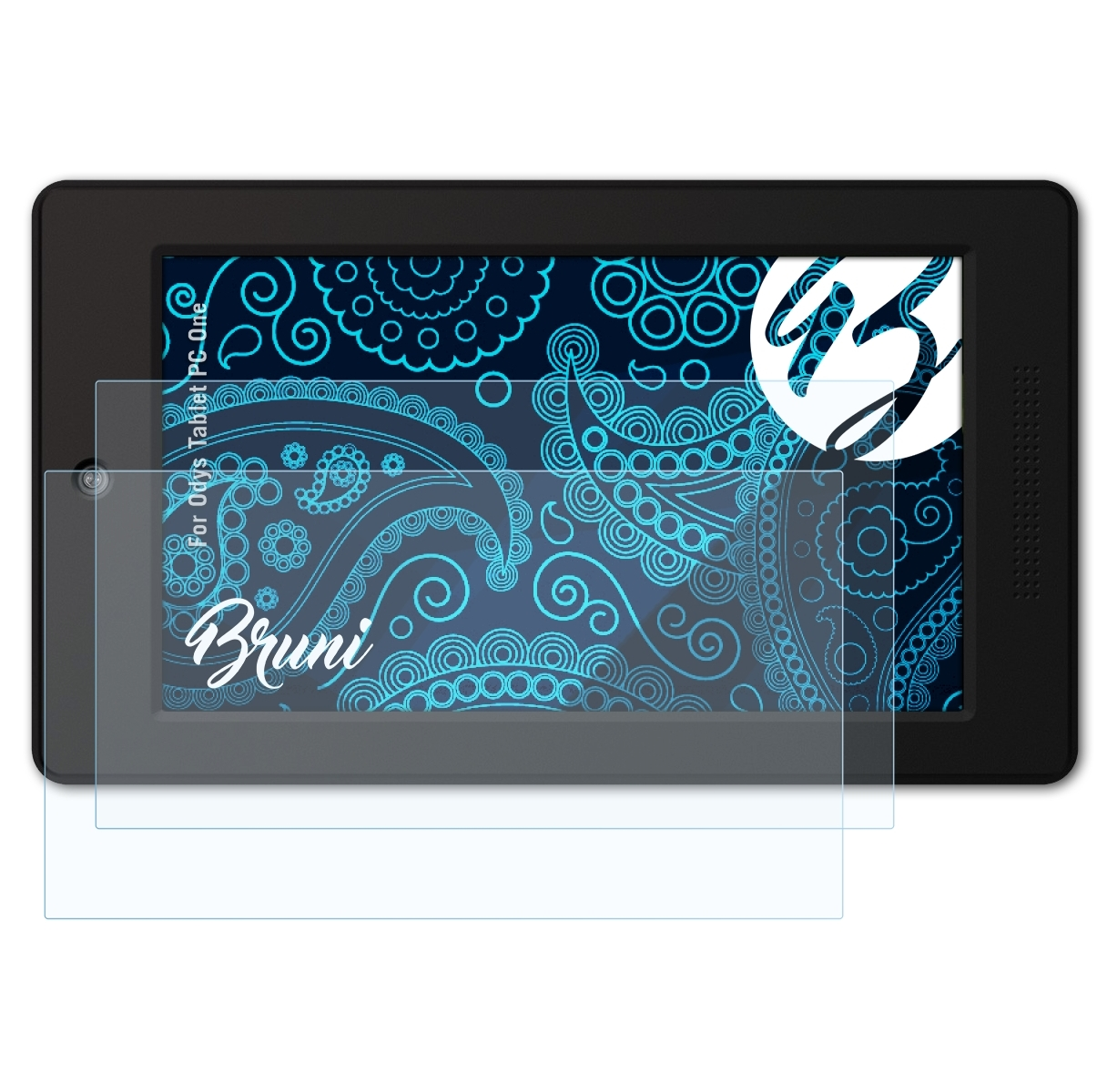 One) Schutzfolie(für BRUNI PC Tablet Basics-Clear Odys 2x