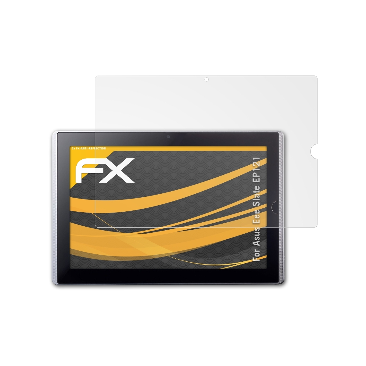 ATFOLIX 2x FX-Antireflex Asus EP121) Eee Displayschutz(für Slate