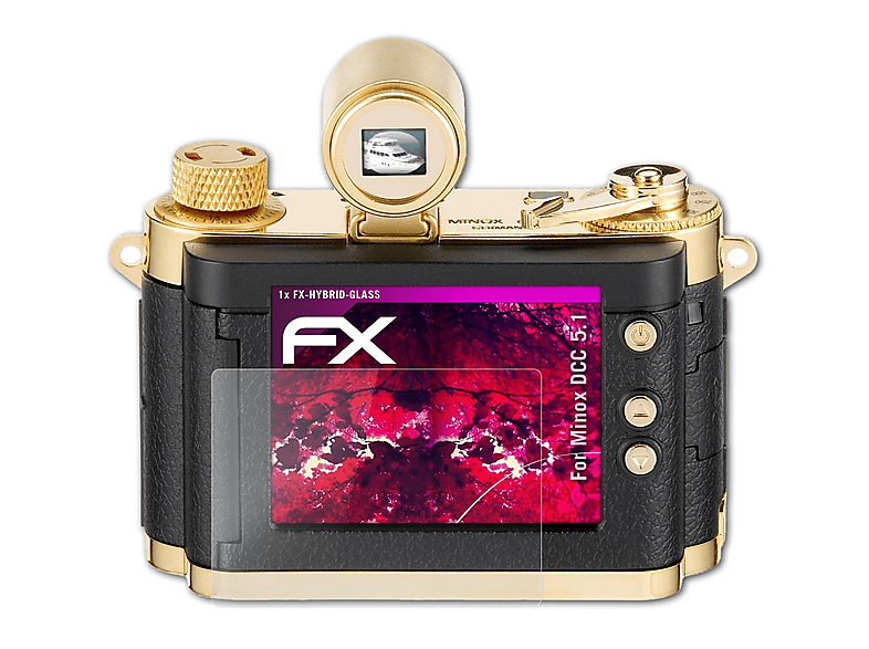 Bruni 2x Écran protecteur pour Leica CC180 Protecteur d'écran Protection d' écran