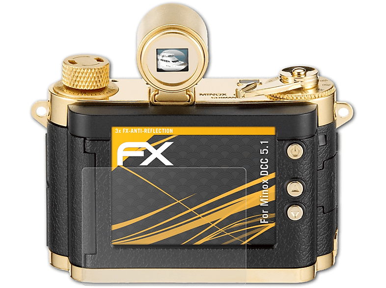 FX-Antireflex Displayschutz(für Minox ATFOLIX DCC 3x 5.1)