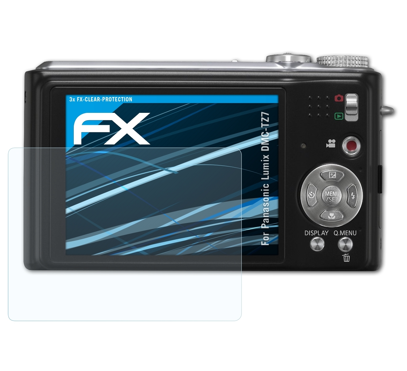 Displayschutz(für FX-Clear ATFOLIX 3x Panasonic Lumix DMC-TZ7)