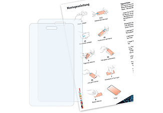 BRUNI 2x Basics-Clear Schutzfolie(für LG POP (GD510))
