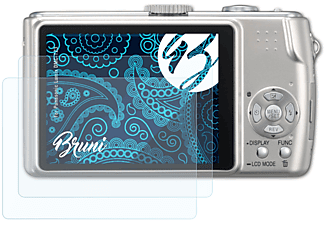 BRUNI 2x Basics-Clear Schutzfolie(für Panasonic Lumix DMC-TZ3)