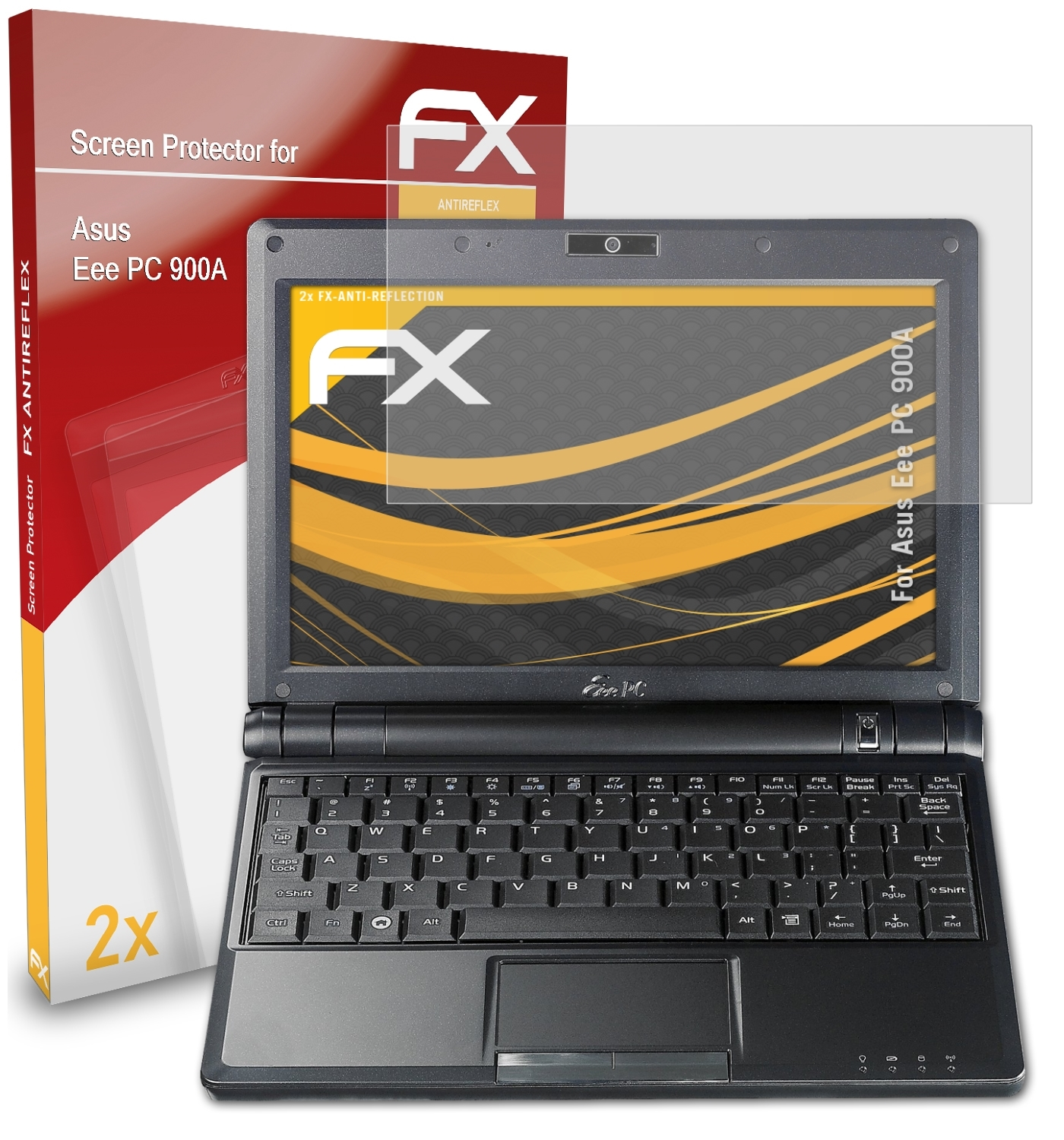 ATFOLIX 900A) PC Displayschutz(für Asus 2x Eee FX-Antireflex