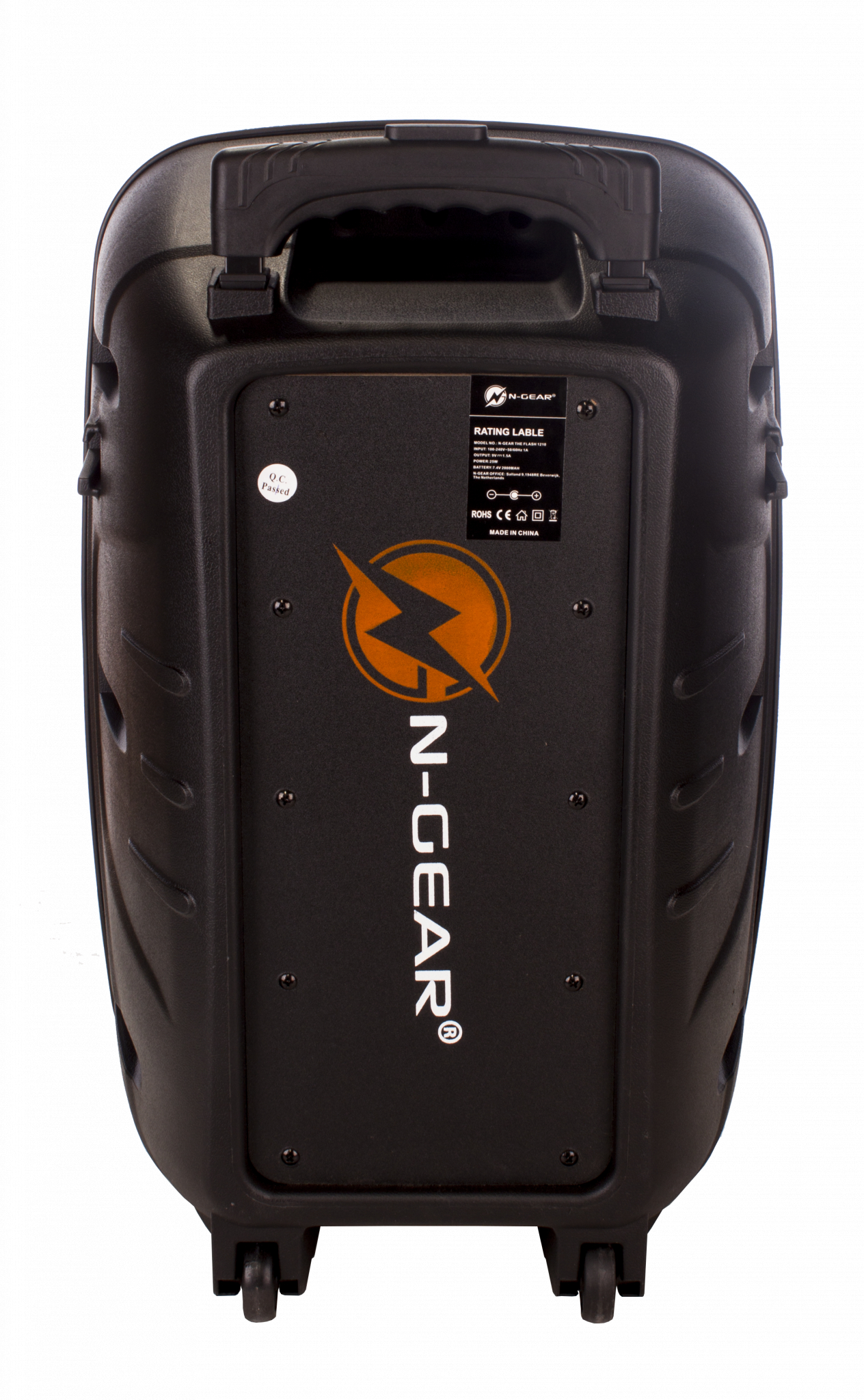 N-GEAR The Flash 1210 Schwarz Bluetooth Lautsprecher