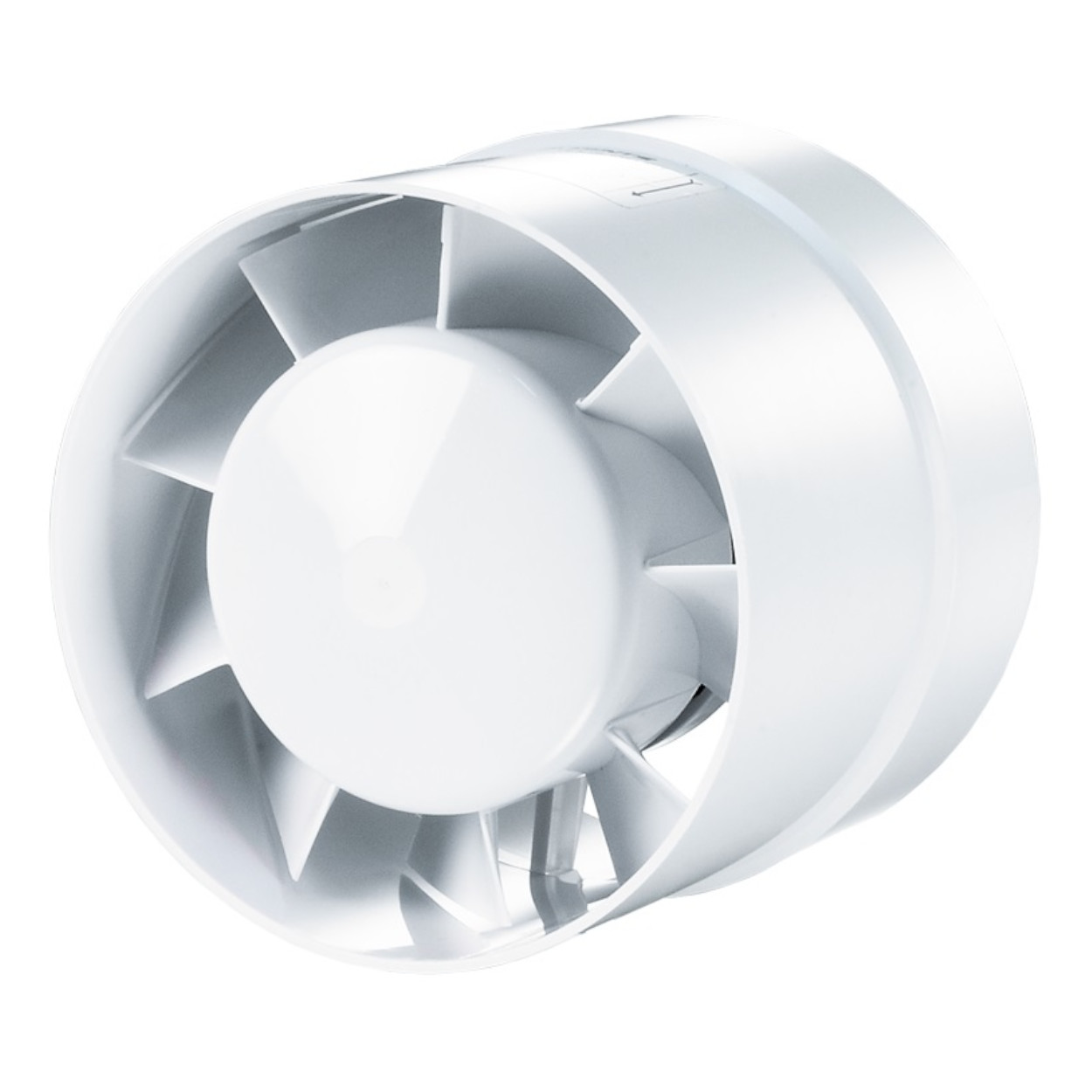 Weißer Ventilator.