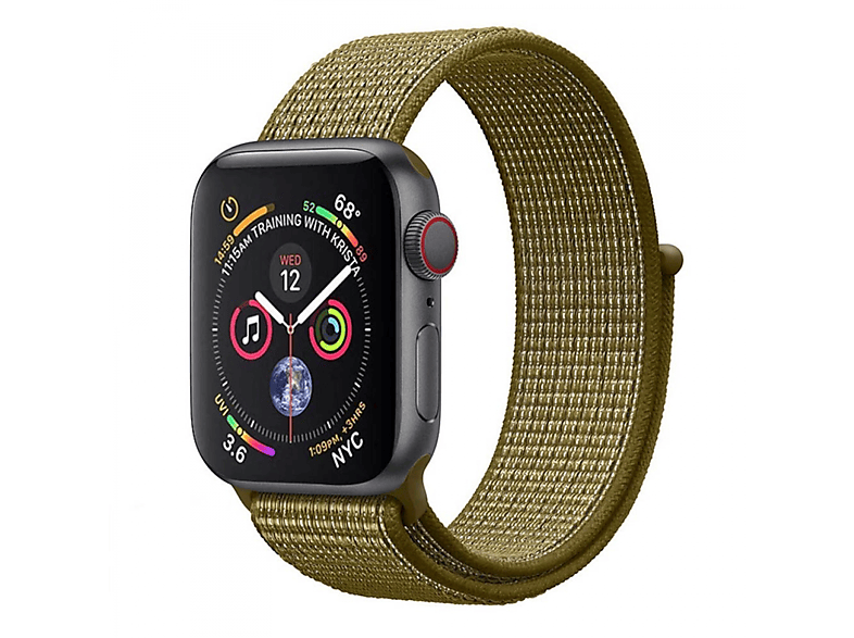 CASEONLINE Nylon, Watch Multicolor Apple, Smartband, 44mm