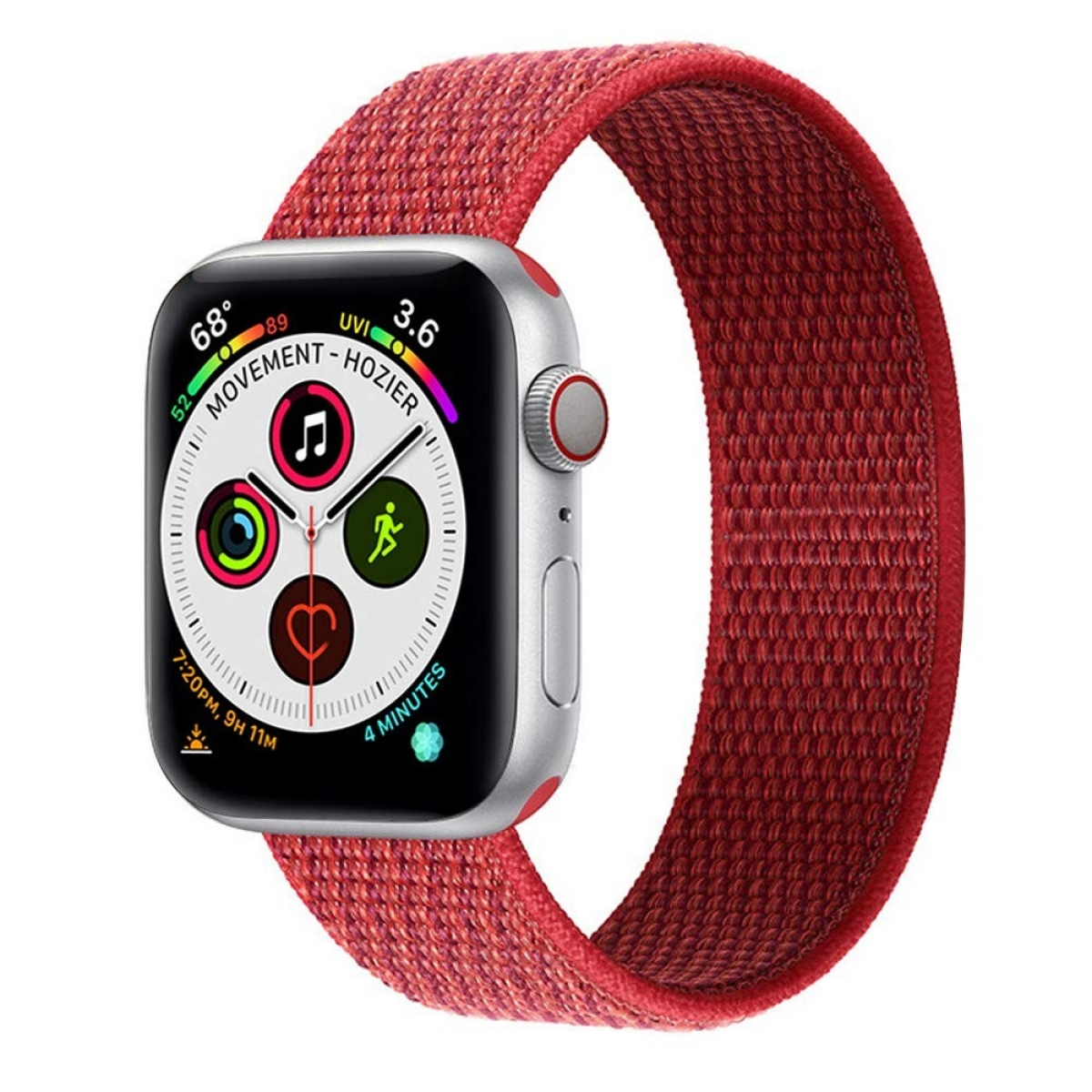 Nylon, Apple, CASEONLINE Watch 5 Smartband, Multicolor 44mm,