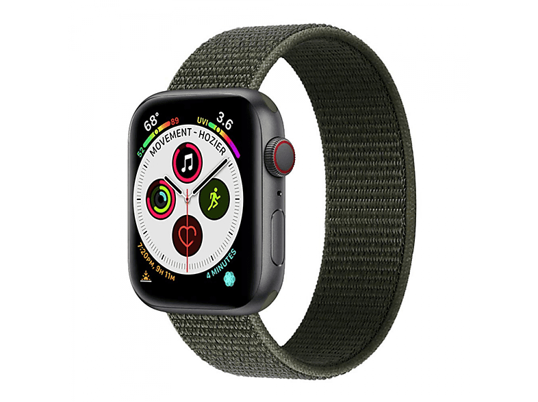 Nylon, 40mm, 6 CASEONLINE Watch Multicolor Smartband, Apple,