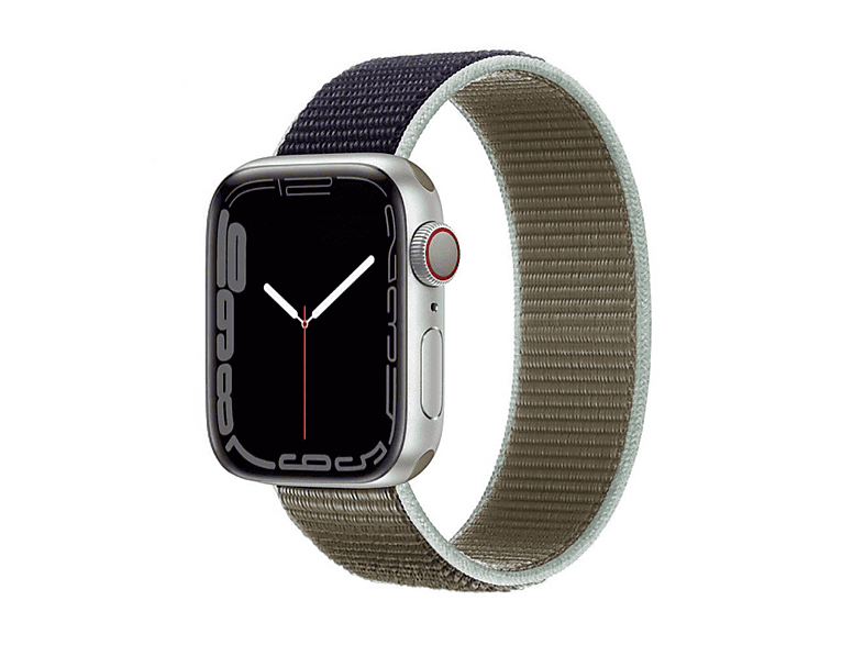 CASEONLINE Watch Smartband, 7 Apple, Multicolor Nylon, 41mm,