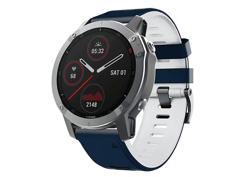 CASEONLINE Twin, Smartband, Garmin, Garmin Fenix 6, Multicolor