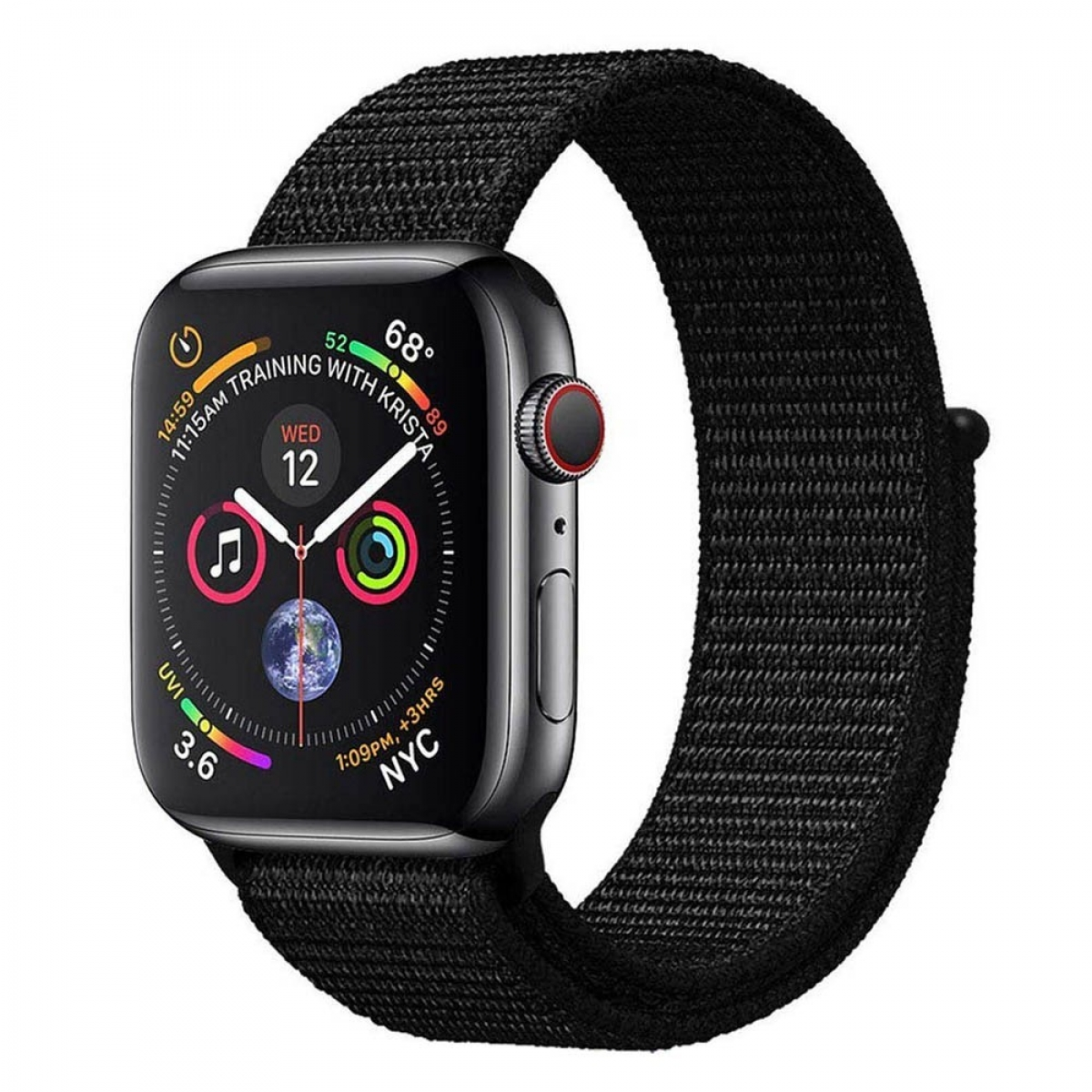 44mm, Apple, CASEONLINE Multicolor Watch Nylon, Smartband,