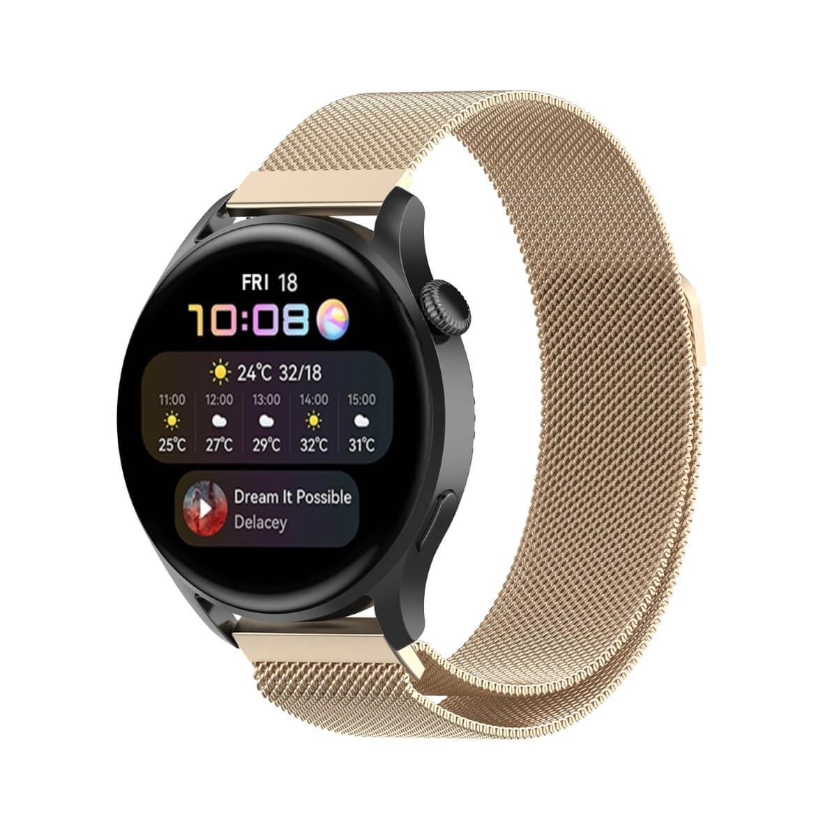 CASEONLINE Milanaise, Smartband, Multicolor Pro, Watch 3 Huawei