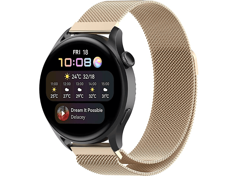 CASEONLINE Milanaise, Huawei, Smartband, 3 Multicolor Pro, Watch