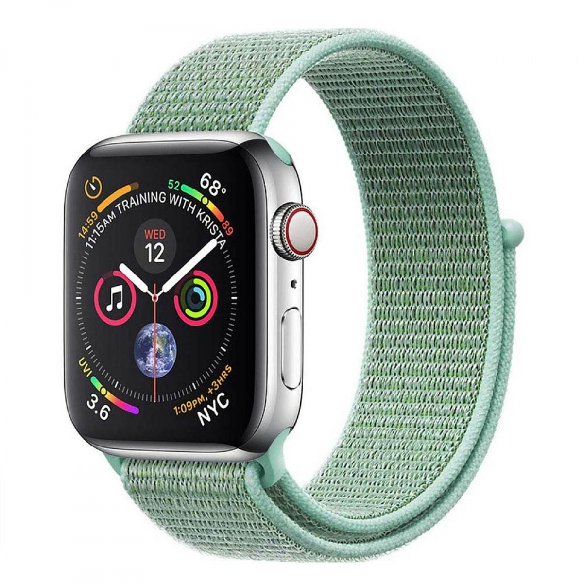 CASEONLINE Nylon, Watch 40mm, Apple, Multicolor Smartband